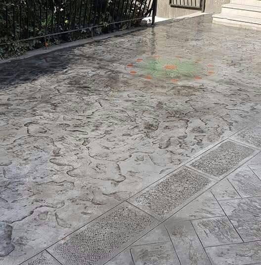 baskı beton 